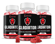 Load image into Gallery viewer, 3 Bottles Gladiator Alpha Men&#39;s Health Gummies 310MG