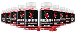 10 Bottles Gladiator Alpha Men's Health Gummies 310MG