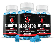 Load image into Gallery viewer, 3 Bottles of Gladiator Alpha Men&#39;s Health Max Gummies 1393MG
