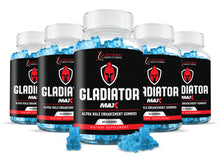 Laden Sie das Bild in den Galerie-Viewer, 5 Bottles of Gladiator Alpha Men&#39;s Health Max Gummies 1393MG