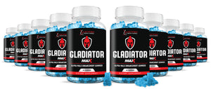 10 Bottles of Gladiator Alpha Men's Health Max Gummies 1393MG