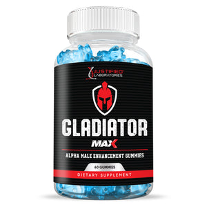Front Facing of Gladiator Alpha Men's Health Max Gummies 1393MG