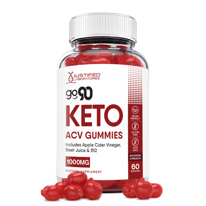 1 Bottle Go 90 Keto ACV Gummies