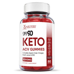Front Facing of Go 90 Keto ACV Gummies