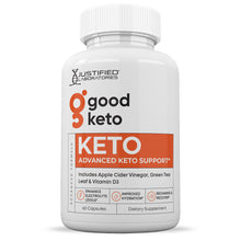 Cargar imagen en el visor de la Galería, Front facing image of Good Keto ACV Pills 1275MG