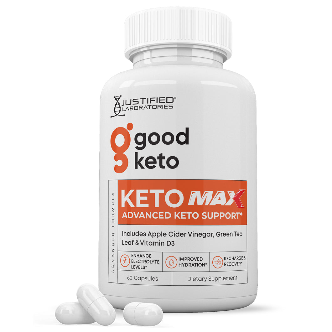 1 bottle of Good Keto ACV Max Pills 1675MG