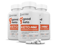 Load image into Gallery viewer, 3 bottles of Good Keto ACV Max Pills 1675MG