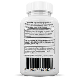 Suggested Use and warnings of Good Keto ACV Max Pills 1675MG