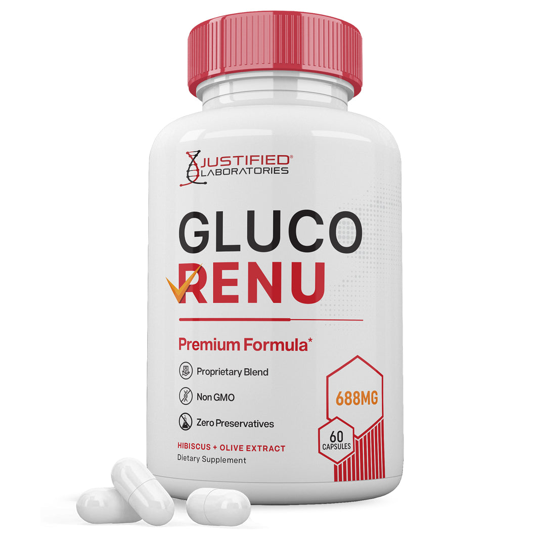 1 bottle Glucorenu Premium Formula 688 MG