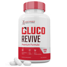 Load image into Gallery viewer, I Bottle Glucorevive Premium Formula 688 MG