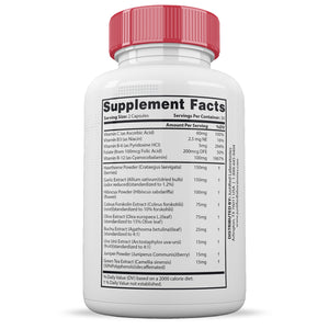 Supplement Facts Glucorenu Premium Formula 688 MG