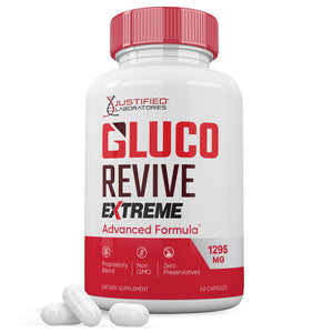 1 Bottle Glucorevive Extreme Formula 1295MG