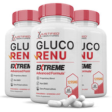 Laden Sie das Bild in den Galerie-Viewer, 3 bottles Glucorenu Extreme Formula 1295MG