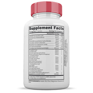 Supplement Facts Glucorenu Extreme Formula 1295MG