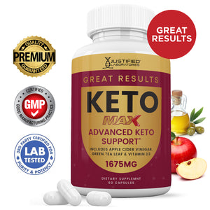 Great Results Keto ACV Max Pills 1675MG