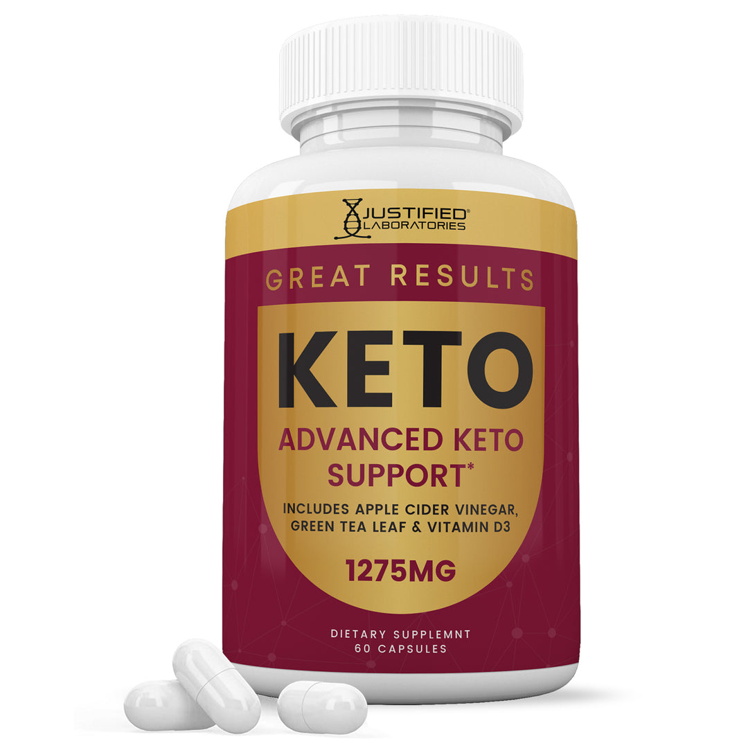 1 bottle of Great Results Keto ACV Pills 1275MG