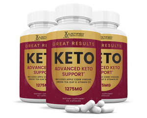 תוצאות מצוינות Keto ACV Pills 1275MG