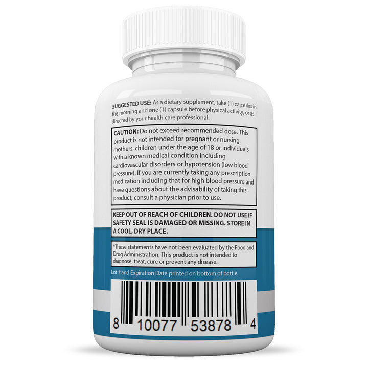 Suggested use and warnings of Glucotrust Premium Formula 688MG