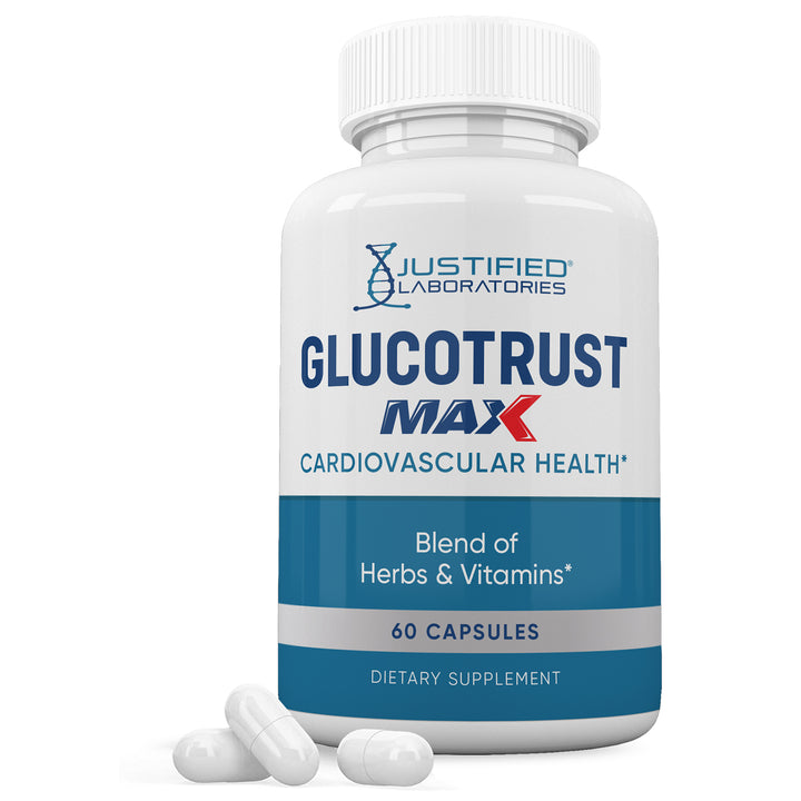 1 bottle of Glucotrust Max Advanced Formula 1295MG