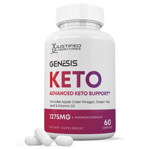 Genesis Keto ACV Pills 1275MG