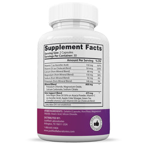 Supplement Facts of Genesis Keto ACV Pills