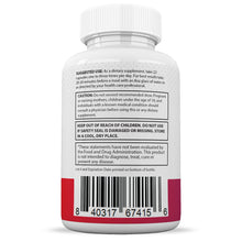Cargar imagen en el visor de la Galería, Suggested Use and warnings of Genesis Keto ACV Max Pills 1675MG