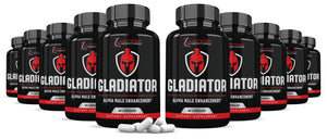 10 bottles of Gladiator Alpha Men's Health Supplement 1484mg