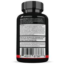 Charger l&#39;image dans la galerie, Suggested use and warnings of Gladiator Alpha Men&#39;s Health Supplement 1484mg