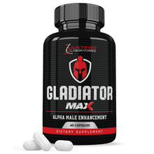 Load image into Gallery viewer, 1 bottle of Gladiator Alpha Max Men’s Health Supplement 1600MG