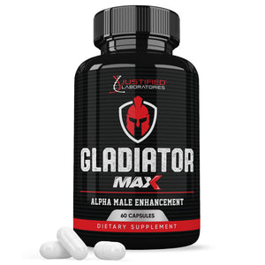 1 bottle of Gladiator Alpha Max Men’s Health Supplement 1600MG