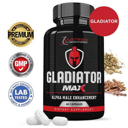 Gladiator Alpha Max Men’s Health Supplement 1600MG