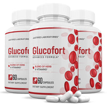 Cargar imagen en el visor de la Galería, 3 bottles of Glucofort Premium Formula 688MG