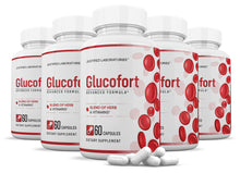 Laden Sie das Bild in den Galerie-Viewer, 5 bottles of Glucofort Premium Formula 688MG
