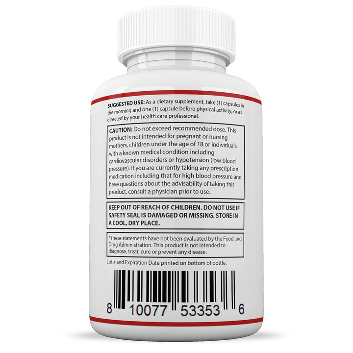 Suggested Use and warnings of Glucofort Max Advanced Formula 1295MG