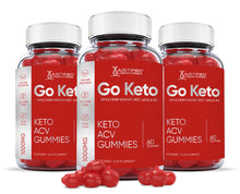 Cargar imagen en el visor de la Galería, 3 bottles of Go Keto ACV Gummies