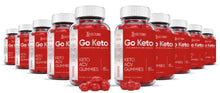 Cargar imagen en el visor de la Galería, 10 bottles of Go Keto ACV Gummies