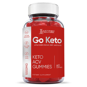 Front facing image of Go Keto ACV Gummies