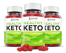 Cargar imagen en el visor de la Galería, 3 bottles Healthy Keto ACV Gummies