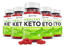 Cargar imagen en el visor de la Galería, 5 bottles Healthy Keto ACV Gummies