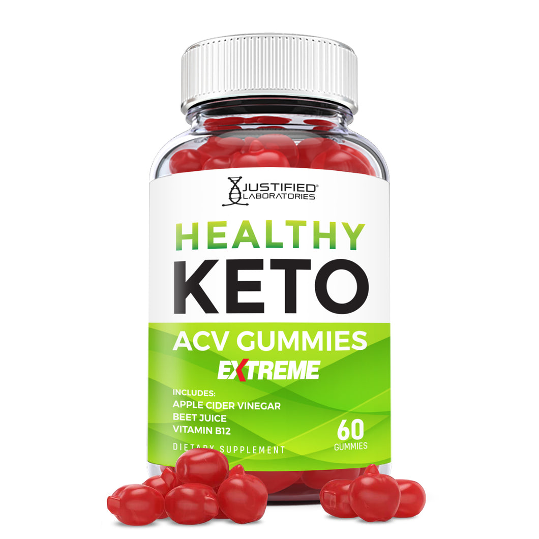 1 bottle of 2 x Stronger Healthy Keto ACV Extreme Gummies 2000mg