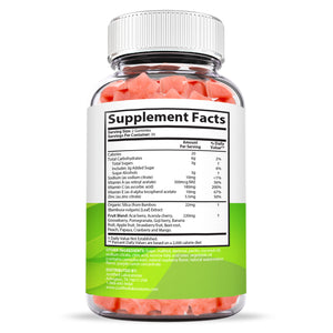 supplement facts of Healthy Keto Max Gummies