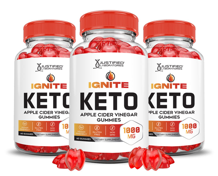 Ignite Keto ACV Gummies 1000MG