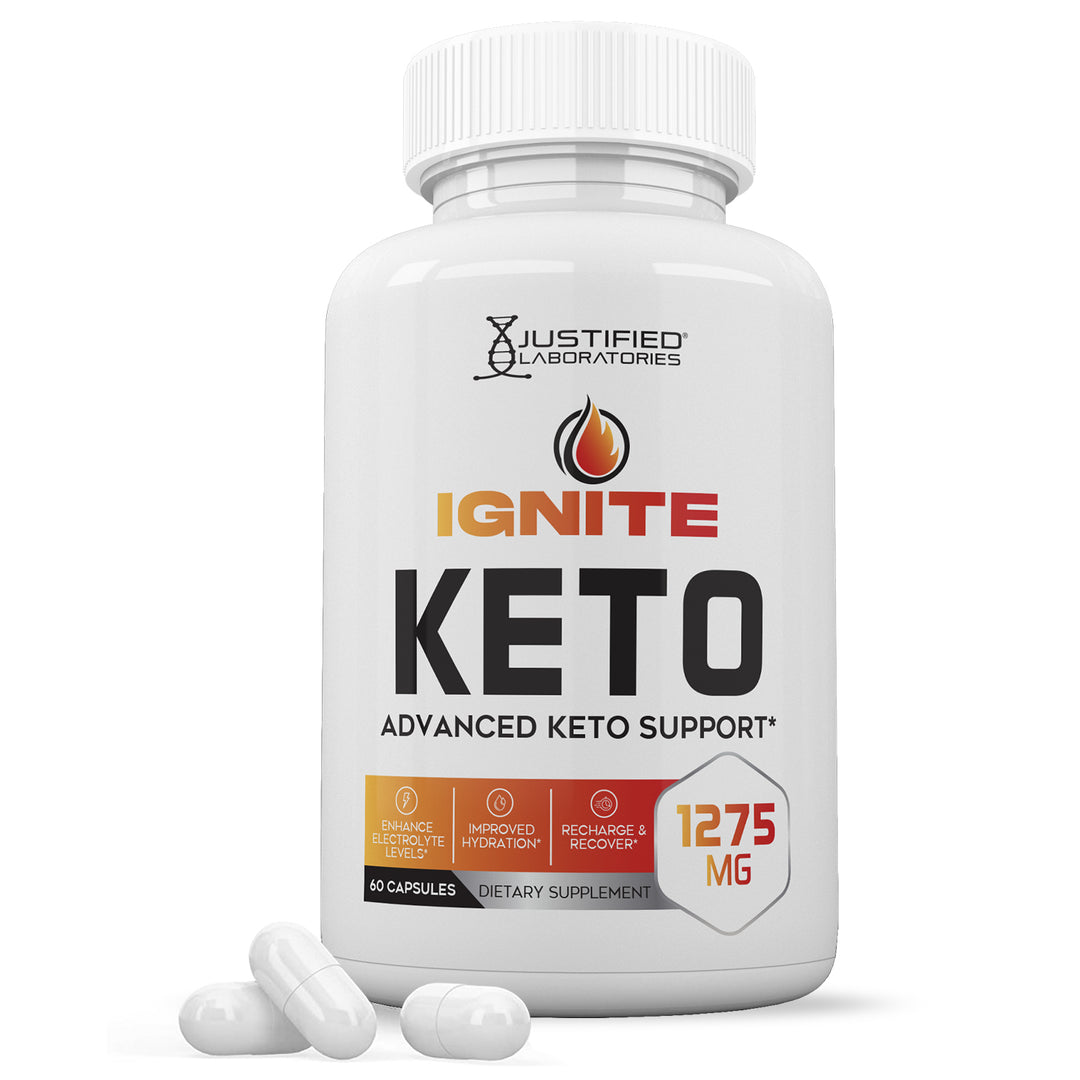 1 bottle of Ignite Keto ACV Pills 1275MG