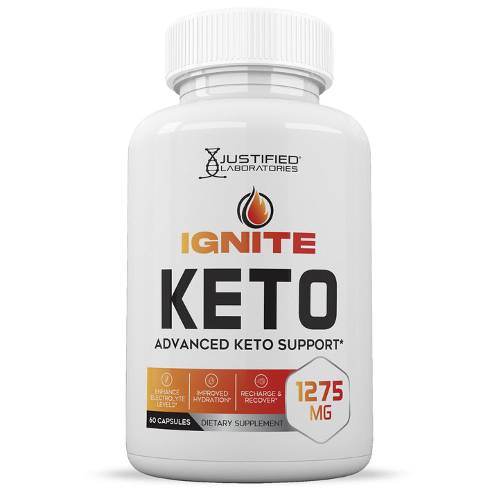 front of Ignite Keto ACV Pills 1275MG