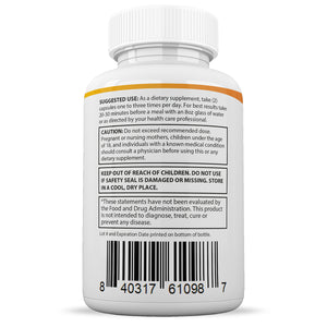 Suggested use and warnings of Impact Keto ACV Pills 1275MG