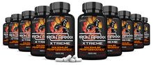 Cargar imagen en el visor de la Galería, 10 bottles of Iron Maxxx Xtreme Men’s Health Supplement 1600mg