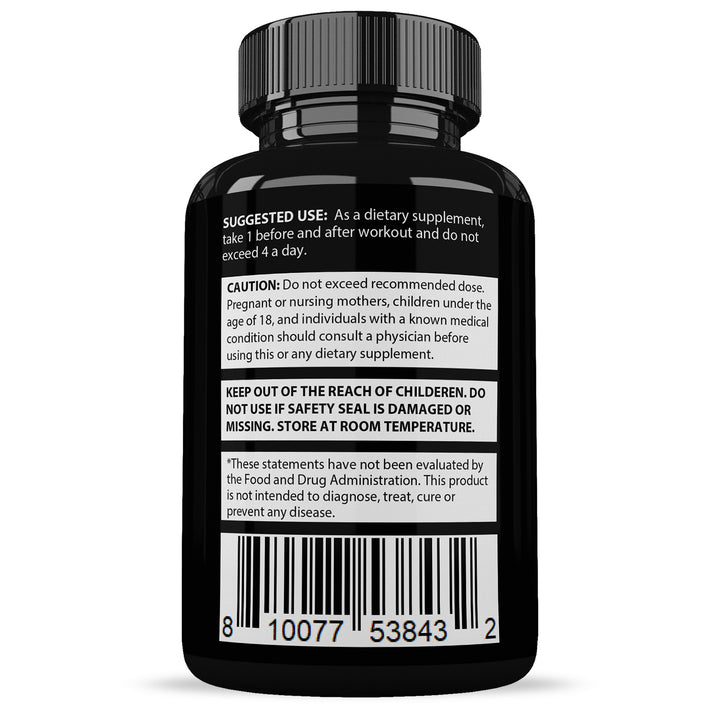 Suggested Use and warnings of Iron Maxxx Xtreme Men’s Health Supplement 1600mg