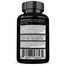 Cargar imagen en el visor de la Galería, Suggested Use and warnings of Iron Maxxx Xtreme Men’s Health Supplement 1600mg