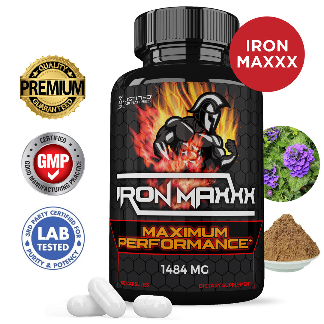 Iron Maxxx Men’s Health Supplement 1484mg