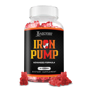 1 bottle Iron Pump Men's Health Gummies 310MG